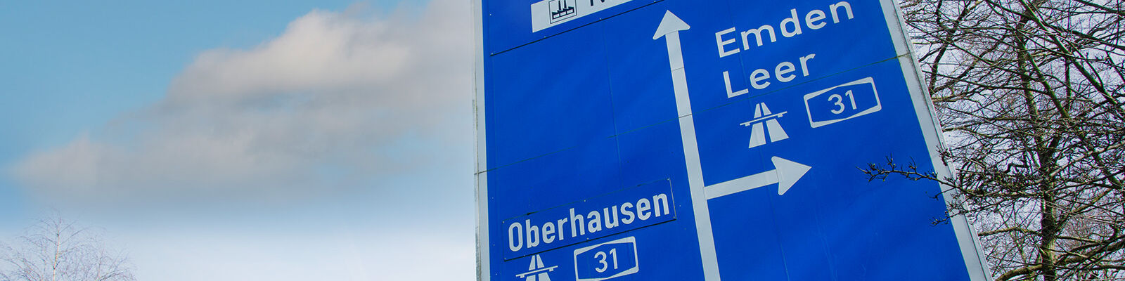 Autobahnschild A31